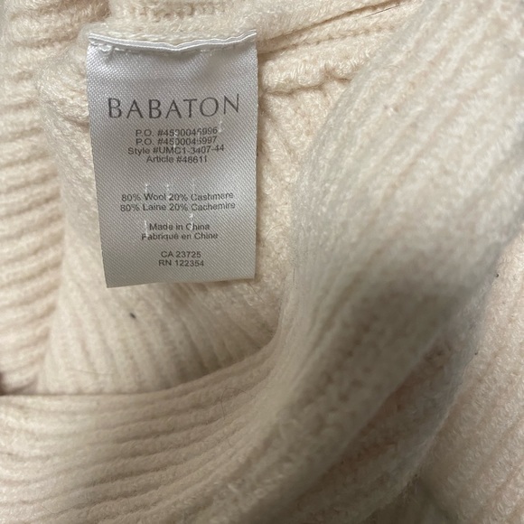 Aritzia Babaton Sweater Sz XS - Picture 6 of 6